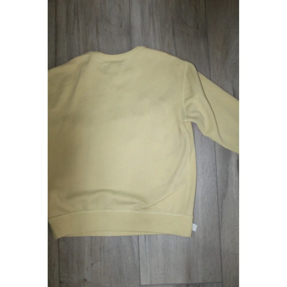 Polo Ralph Lauren Kids Yellow Varsity Logo Crewneck Sweatshirt Medium 10-12